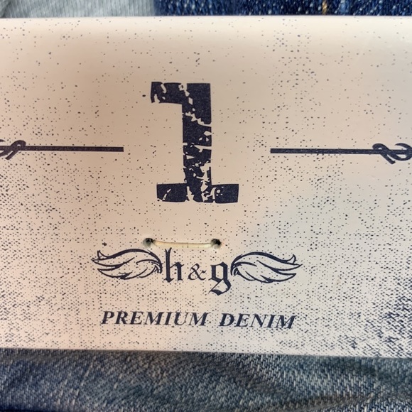 NWT .. H & G Premium Denim Jeans … Size 1 - Picture 5 of 5